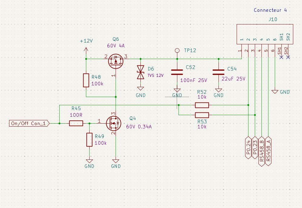 Exemple de schéma électronique KiCad — Codium