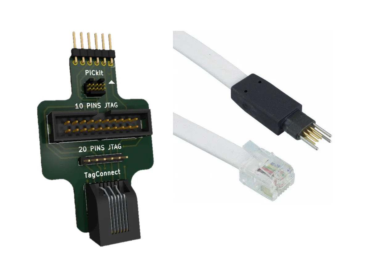 Debug Adapter — kit de programmation Tag-Connect TC2030 avec câble